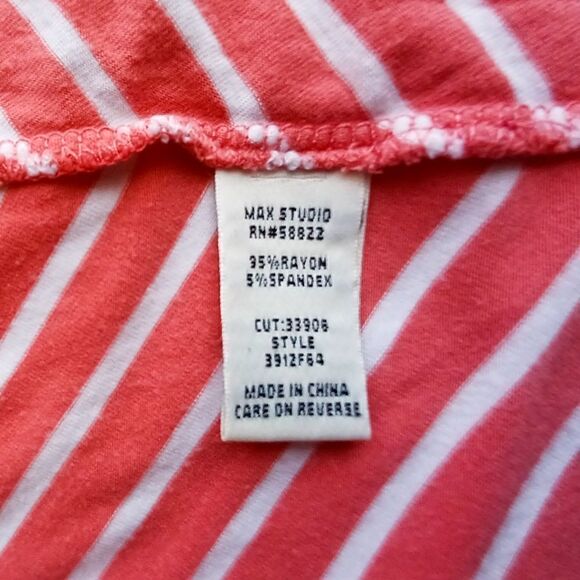 Max Studio A line striped dress Size L - Picture 7 of 8